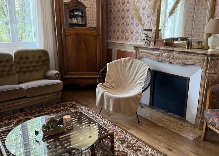 Maison De Maitre Xixe S. Avec Piscine Et Jardin - Fr-1-489-504